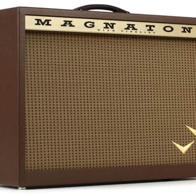 Magnatone Twilighter Stereo - 2 x 12-inch 22+22-watt Tube Combo - Brown Tolex image 2
