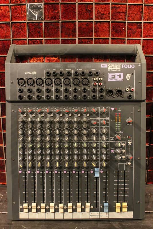Soundcraft Spirit Folio F1 16 Inputs Mixing Console image 1