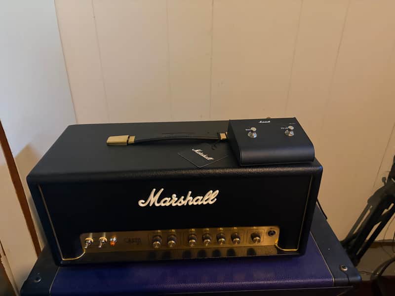 Marshall Origin ORIGIN20H 20-Watt Tube Guitar Amp Head 2018 - Present - Black image 1