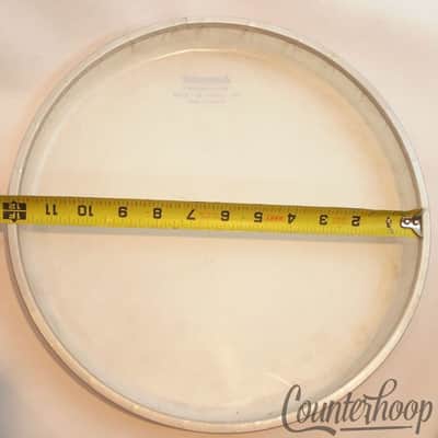 *Ludwig 12" Conga Drum Head CO db1000 WeatherMaster Vintage 70s Block Logo USA* image 2