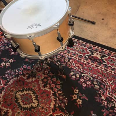 Bison Drum Company 14" Maple Snare – Natural Finish – Rare USA Boutique Snare w/ Bison Cast Hoops image 2