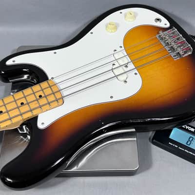 '80's Squier Bullet Bass B-34 3-Color Sunburst image 18