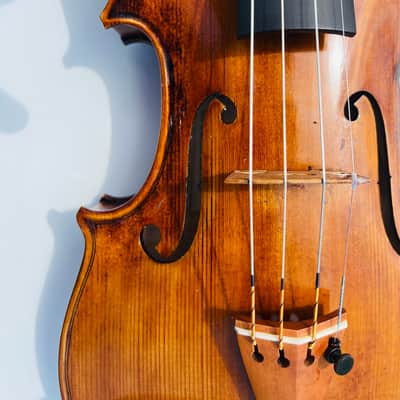 Giuseppe Fiorini Da Bologna Fece in Roma Italian Labeled Violin image 15