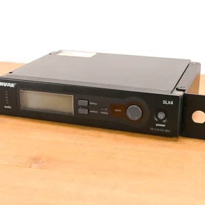 Shure SLX4 Wireless Receiver - H5 Band: 518-542 MHz (NO POWER SUPPLY) CG01YDS image 1