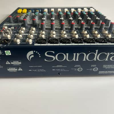 Soundcraft EPM-8 Multi-Format 8-Channel Mixer 2010s - Blue image 2