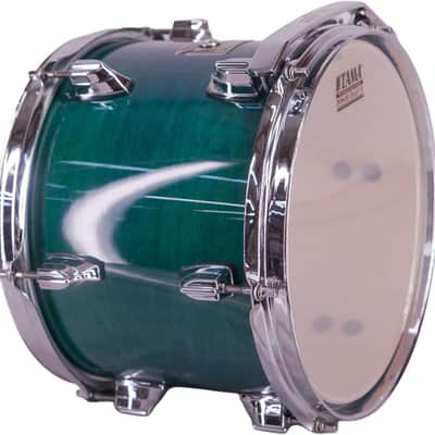 Tama Superstar Classic Exotix 10x8 Rack Tom – Gloss Sapphire Lacebark Pine image 3