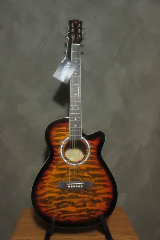 Indiana Madison Quilt Tobacco Sunburst MAD-QTTB with Built In Electronics image 1