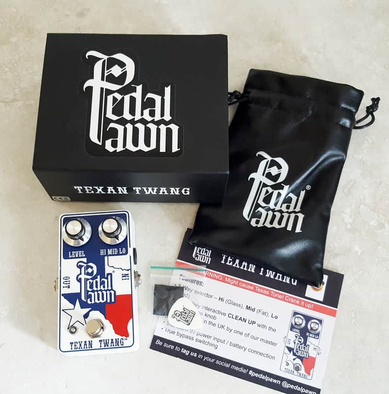Pedal Pawn Texan Twang 2020 - 2021 - White image 1