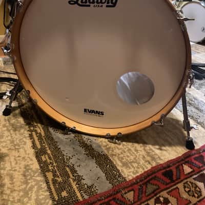 Ludwig Classic Maple 4 piece set 2000’s - vintage marine pearl image 6