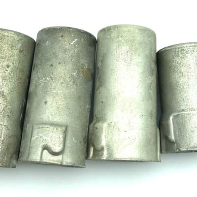 4 Vintage EBY Tube Shields Covers 1950’s+ image 2