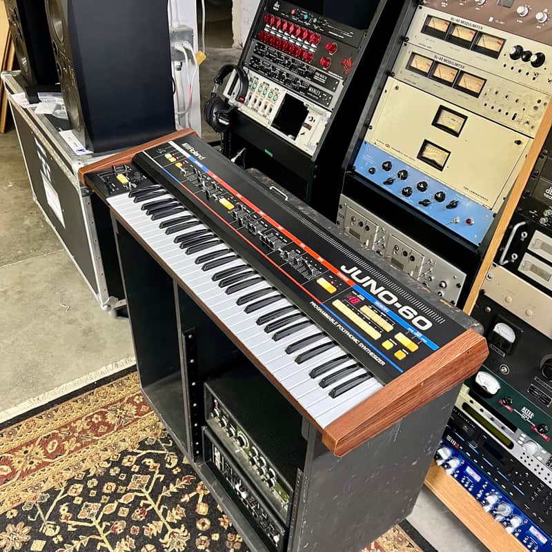 Roland Juno 60 1980’s original vintage analog synth MIJ Japan polysynth image 1