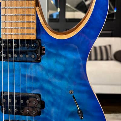 Mayones Duvell Elite; 4A Quilted Maple; 4A Birdseye; BKP TKOs image 4
