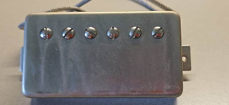 Lindy Fralin Pure P.A.F. 9k Bridge Pickup 2010s - Raw Nickel image 1