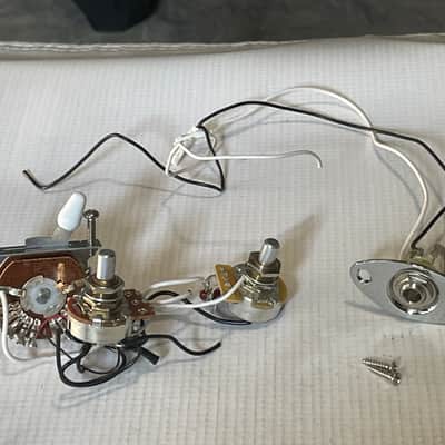 2020's Era MIM Charvel San Dimas Pro Mod So Cal Guitar Complete Electronics Wiring Volume Pot Jack image 1