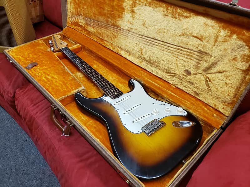 Fender Stratocaster 1960 Sunburst w/case near mint Investor grade dealers welcome bring all offers image 1