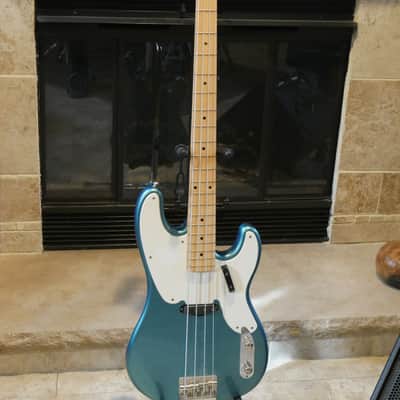 Squier Precision Bass Blue Sparkle image 1