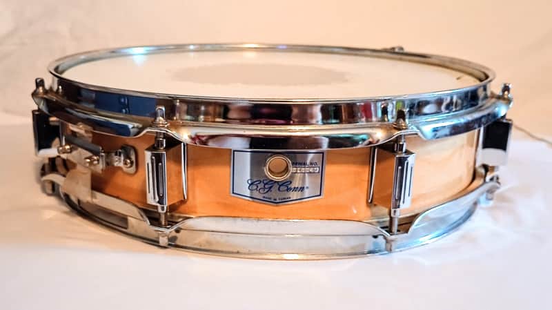 C.G. CONN PICCOLO SNARE DRUM  80's - NAT MAP - FREE SHIP TO C-USA! image 1