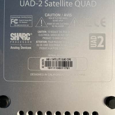 Universal Audio UAD-2 Satellite QUAD Core Firewire DSP Accelerator 2012 - Present - Silver image 3