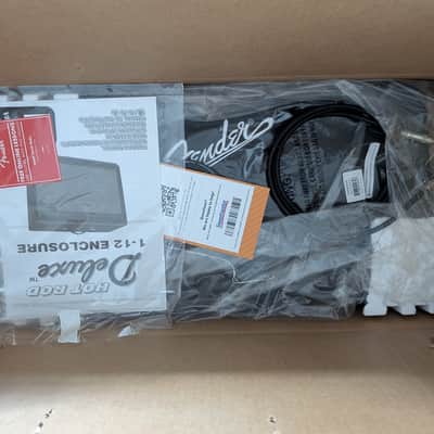 Fender Hot Rod Deluxe 112 Enclosure 80-Watt 1x12" Guitar Speaker Cabinet 2008 - Present - Lacquered Tweed image 2