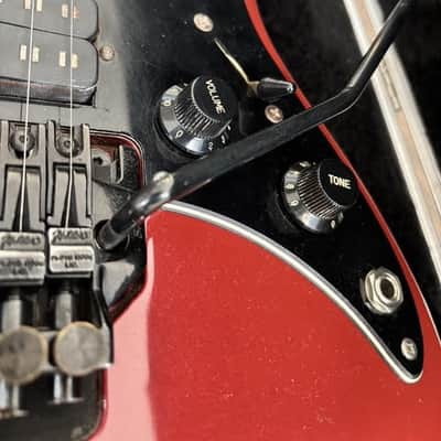 Fender Prodigy II 1991 Super Red Metallic USA w/ Seymour Duncan Trembucker & SKB Case image 8