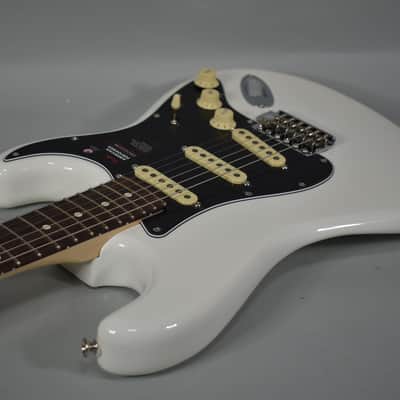 2022 Fender American Performer Stratocaster Arctic White Finish w/Bag image 6