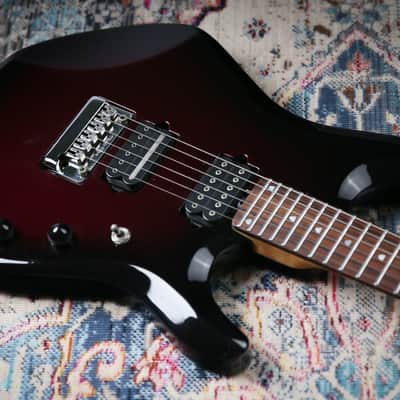 Ernie Ball Music Man JP6 John Petrucci Pearl Red Burst image 12