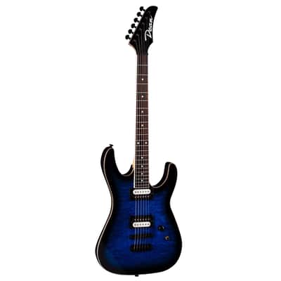 Dean MDX Quilt Maple Trans Blue Burst 2021