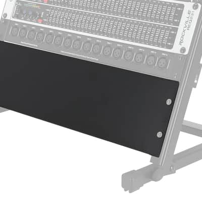 Rockville 3U BLANK RACK PANEL 19" Pro Audio or Server Rack, Heavy Gauge Steel image 5