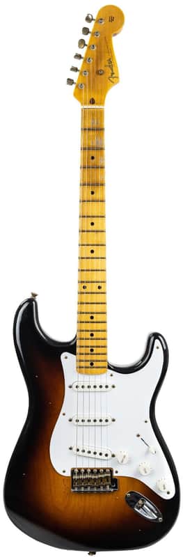 Fender Fender Custom Shop 70th Ltd Edition 1954 Stratocaster Journeyman Relic 2025 - sunburst image 1