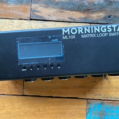 Morningstar Engineering ML10X Matrix Loop Switcher 2024 - Present - Black image 1