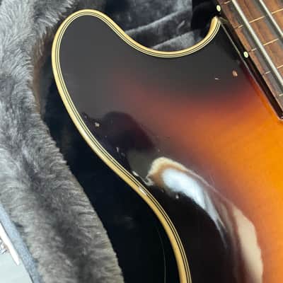 Warwick Rockbass Star Bass Flamed Maple 4 2010s - Vintage Sunburst Transparent image 8