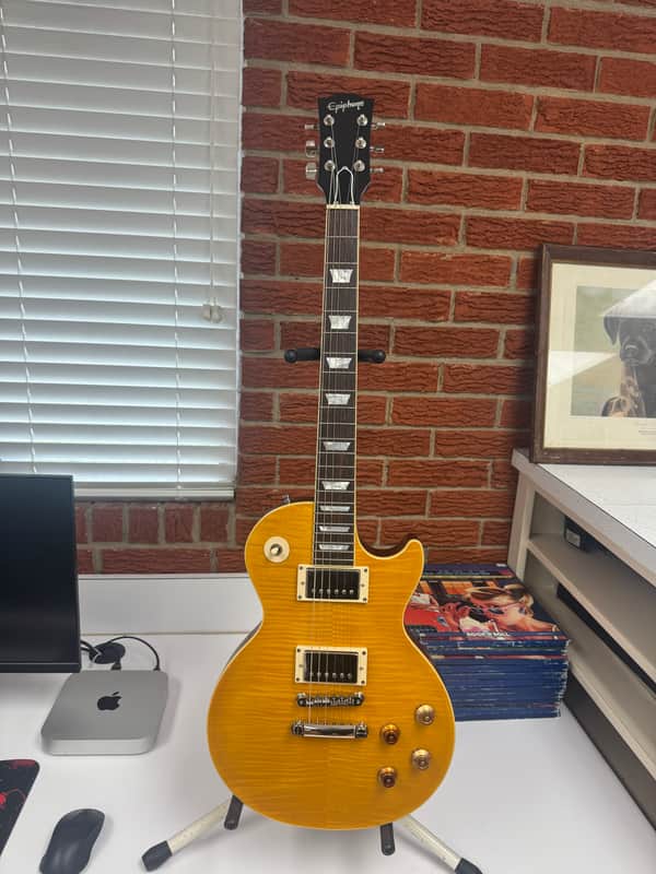 Epiphone Kirk Hammett "Greeny" '59 Les Paul Standard 2023 - Present - Greeny Burst image 1