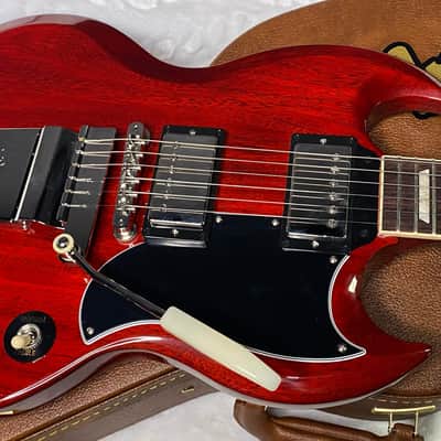 NEW! Gibson SG Standard '61 Maestro Vibrola Vintage Cherry - 6.95 lbs - Authorized Dealer! G07337 image 3