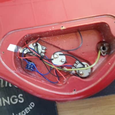 Westone Thunder Prototype Bass 1982 Red image 11