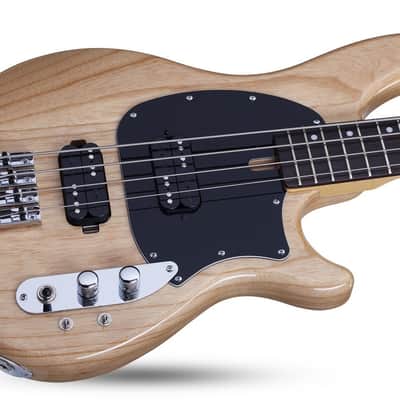 Schecter 2490 4-String Bass Guitar, Gloss Natural, CV-4 image 4