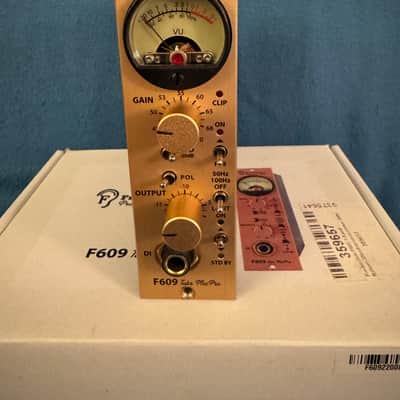Fredenstein F609 500 Series Tube Mic Preamp Module 2022- Gold image 1
