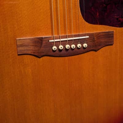 Guild D-40 Sunburst Acoustic Guitar (Late 1960's - Early 1970's) image 7