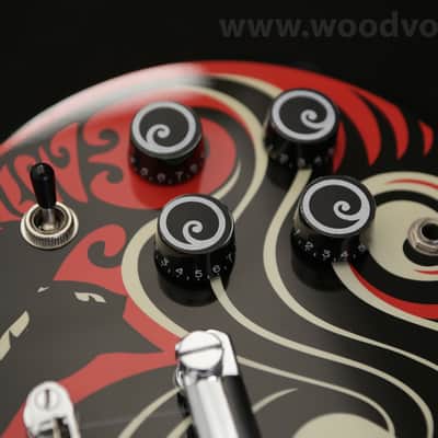 Immagine Epiphone Emily the Strange G-310 2003 - 2010 - Ebony with Emily the Strange Graphic - 4