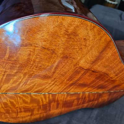 Steve Patience Grand Concert | Narra / Adirondack | Serial No. 0710100 | Nitrocellulose image 16