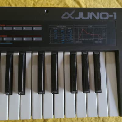 Roland Alpha Juno-1 49-Key Programmable Polyphonic Synthesizer 1985 - 1988 - Black image 4