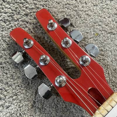 Red Dual Humbucker Electric Guitar, Basswood Body, Maple Neck, Rosewood Fingerboard image 6