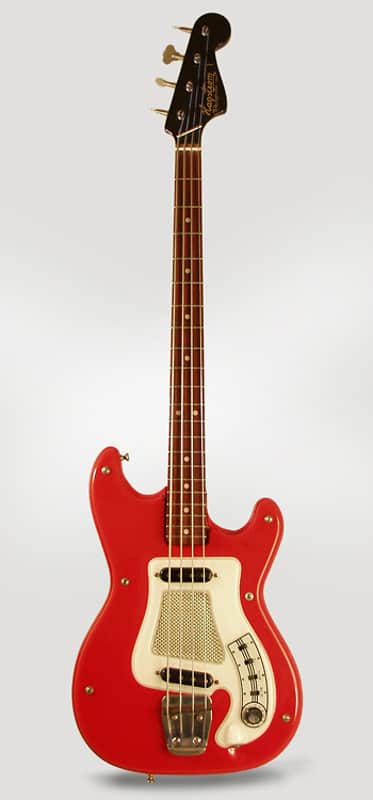 Hagstrom Bass I Model FB 1966 Red image 1
