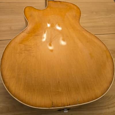 Airline Archtop Maple L5 type - Lacquer natural finish image 3