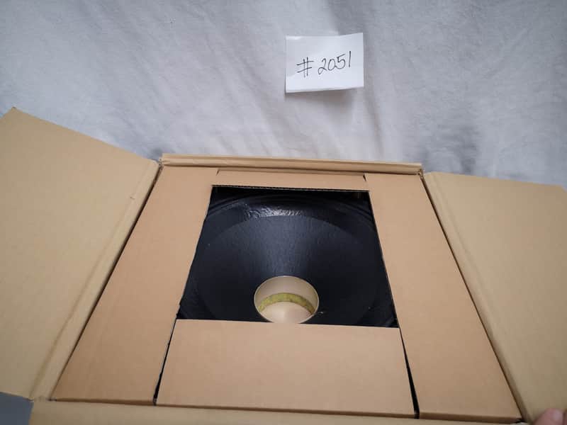 ATC PA75-314 12" Recone Kit #2051 NOS - Never Used Before Condition image 1