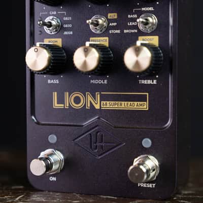 Universal Audio UAFX Lion '68 Super Lead Amp Pedal image 3