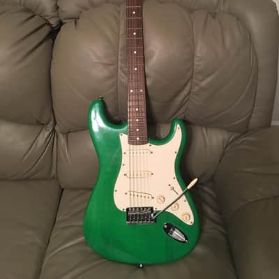 Johnson by Axl JS-800 Strat Copy Green image 1