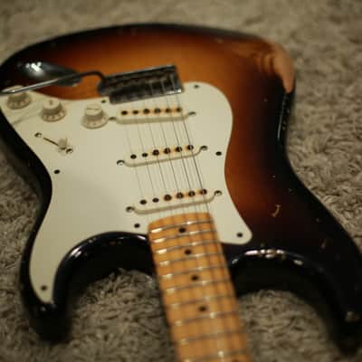 Fender Stratocaster, John Cruz Masterbuilt, 2017 Sunburst image 5