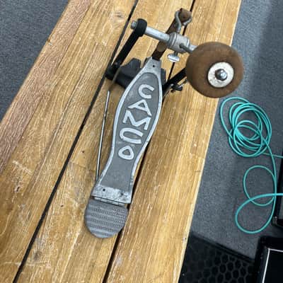 Camco No. 5000 Deluxe Strap-Drive Bass Drum Pedal 1960 - 1978 - Silver / Black image 2