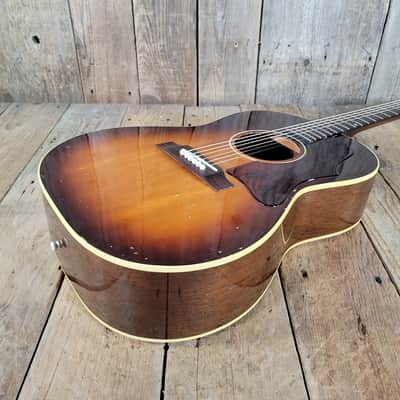 Gibson  LG-1 1965 with Transitional 1 5/8" Nut & Replaced Bridge Original Case - Natural image 8