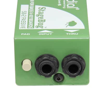 Radial Engineering STAGEBUG-SB2 Compact Passive Direct Box for Bass and Keyboards image 3